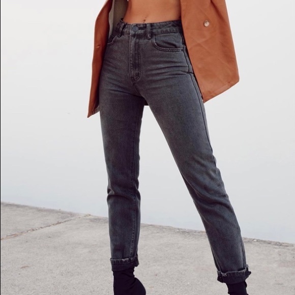 Princess Polly Denim - Secondcity Jeans Black Denim